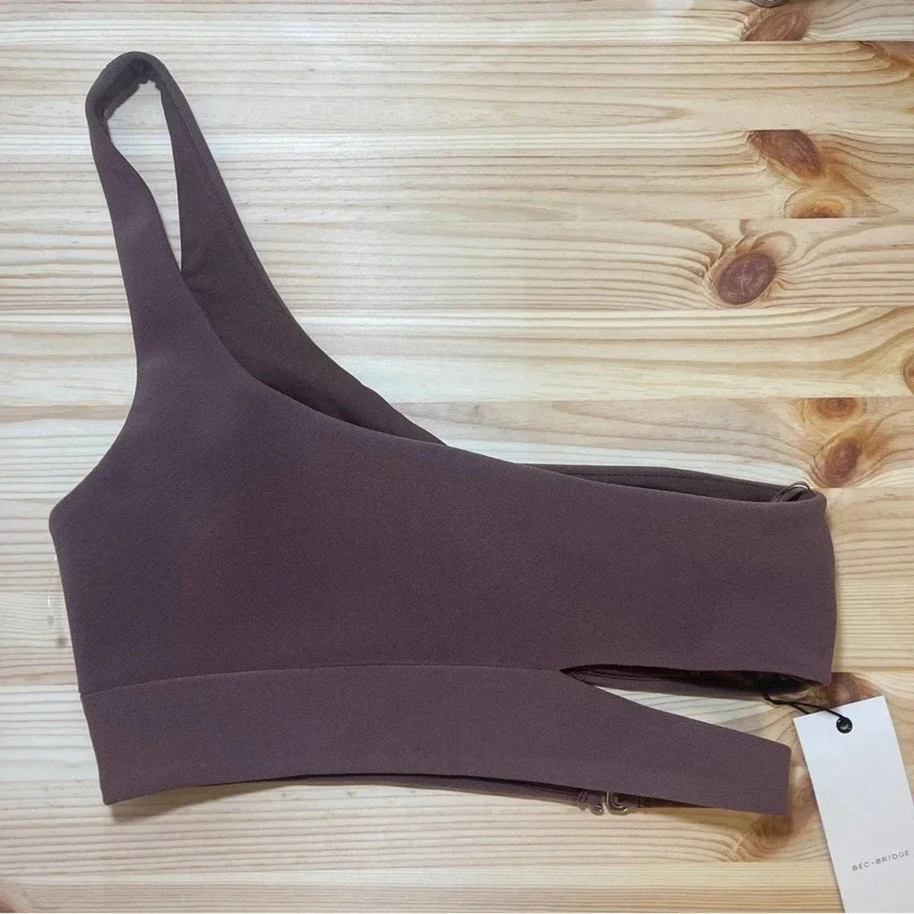Bec + Bridge Ivy Asym Top - One Shoulder Asymmetrical Crop Top - Party Summer - Picture 4 of 5